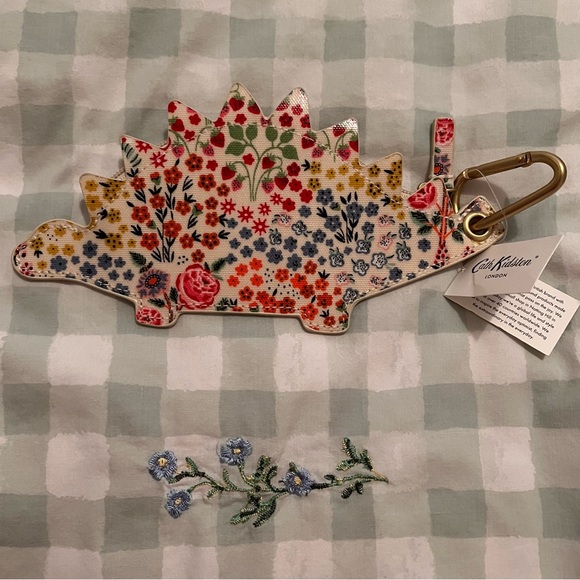 NEW Floral Dinosaur Coin Purse - Picture 4 of 8